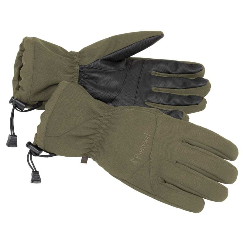 Pinewood Padded 5-Finger Gloves Dark Green