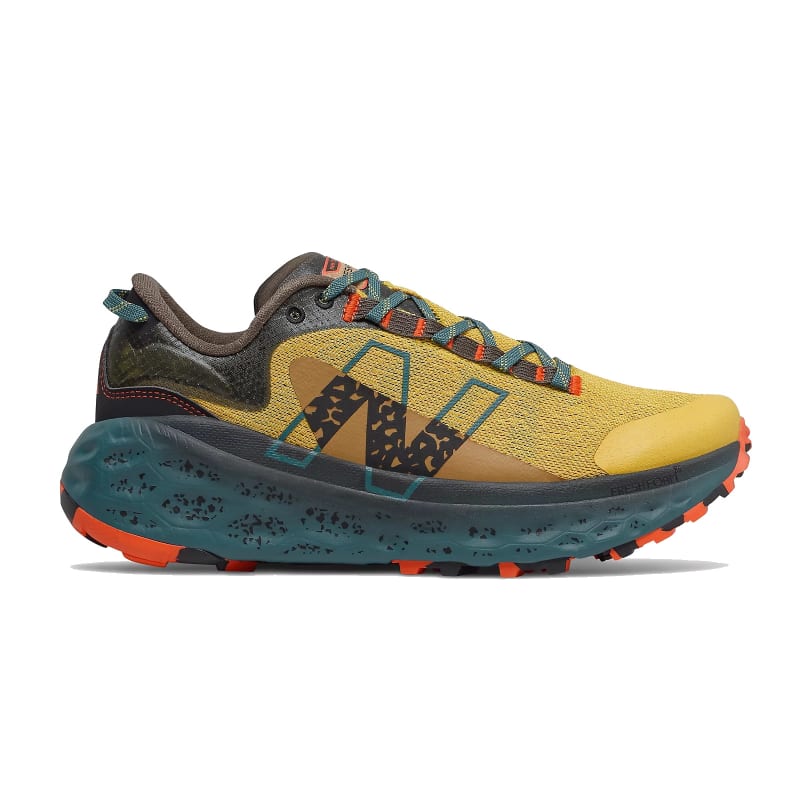 New Balance Men’s Fresh Foam X More Trail v2 Harvest Gold with Mountain Teal