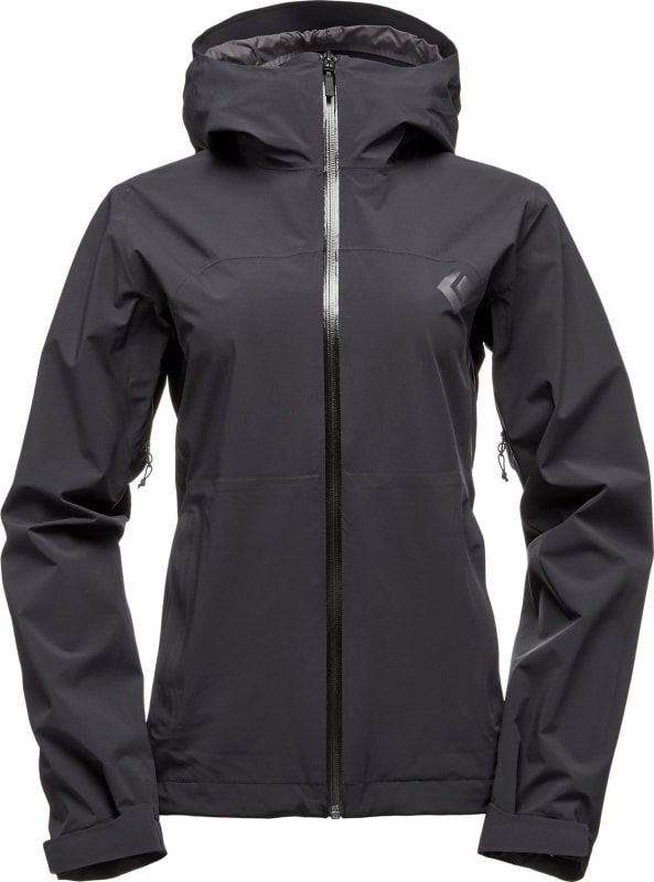 Black Diamond Women’s Stormline Stretch Rain Shell Black