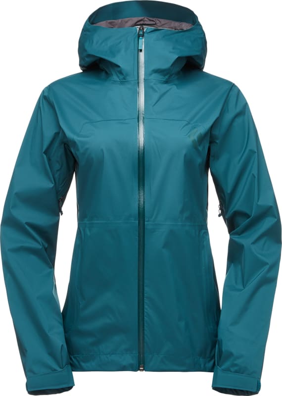 Black Diamond Women’s Stormline Stretch Rain Shell Spruce