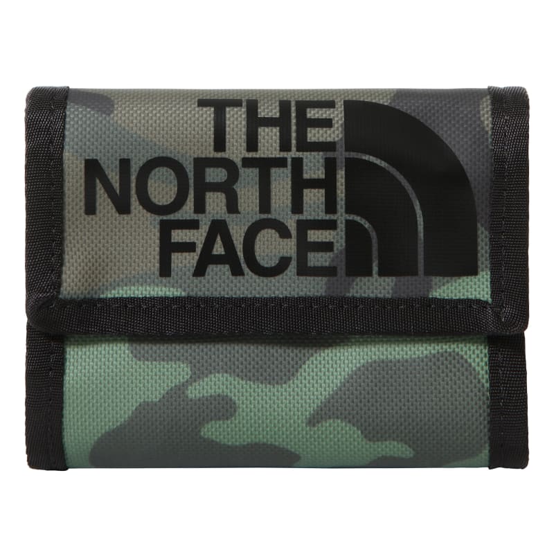 The North Face Base Camp Wallet Thyme Brushwood Camo Print/TNF Black