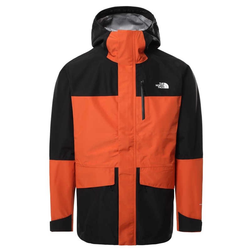 The North Face Men’s Dryzzle All-Weather FutureLight Jacket Burnt Ochre/TNF Black