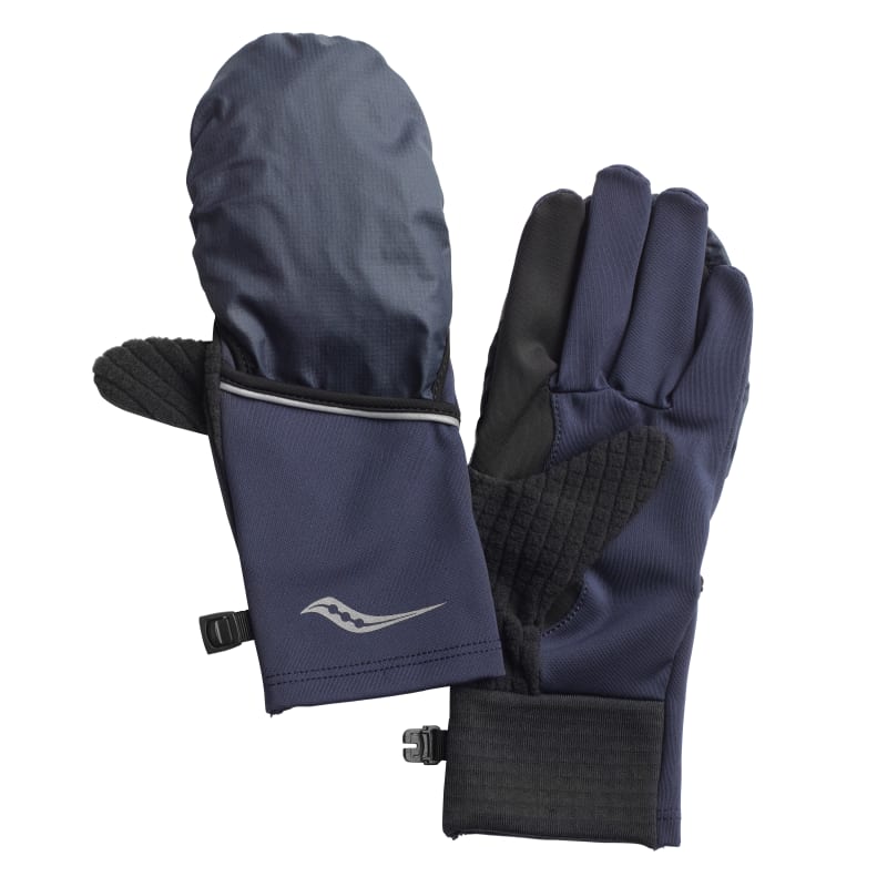 Saucony Fortify Convertible Gloves Black