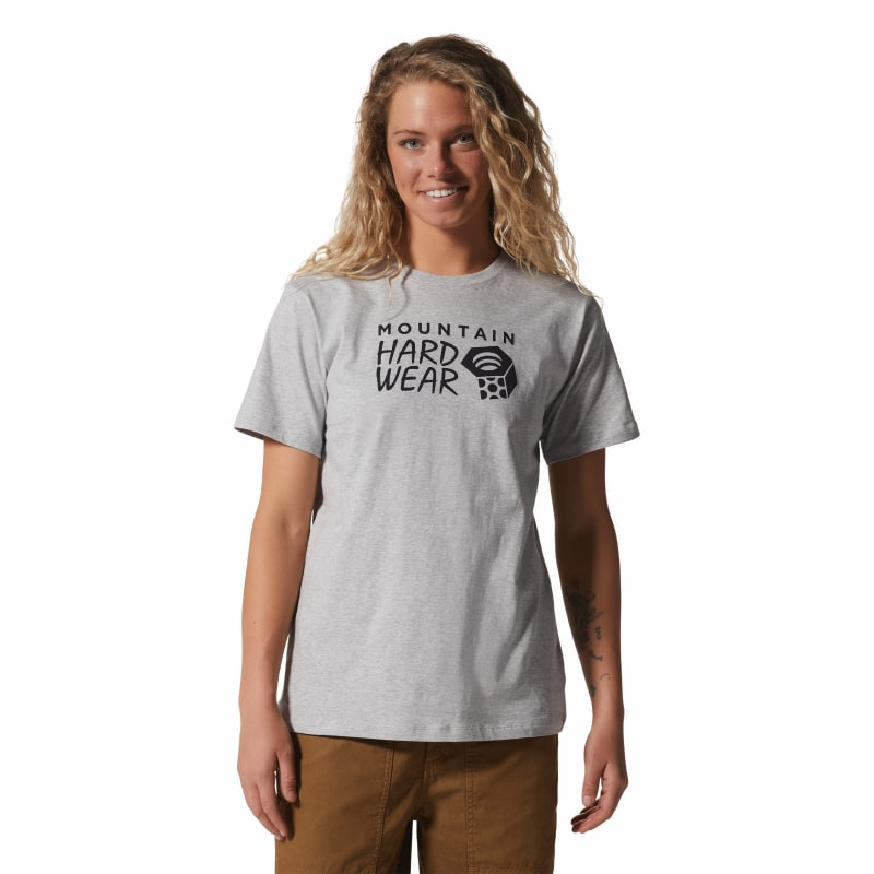 Mountain Hardwear Women´s MHW Logo Short Sleeve T-Shirt Light Dunes Woven