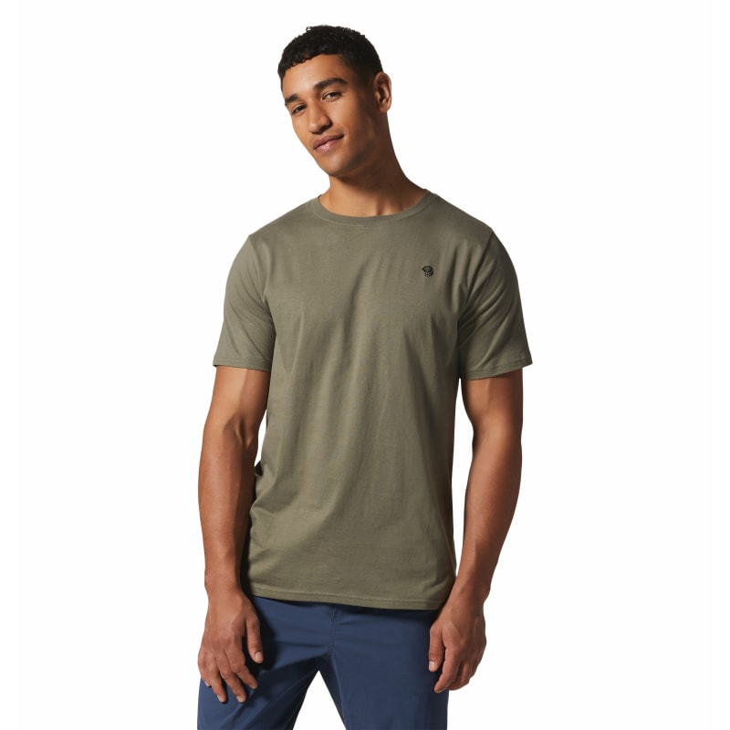 Mountain Hardwear Men´s MHW Back Logo Short Sleeve T-Shirt Stone Green