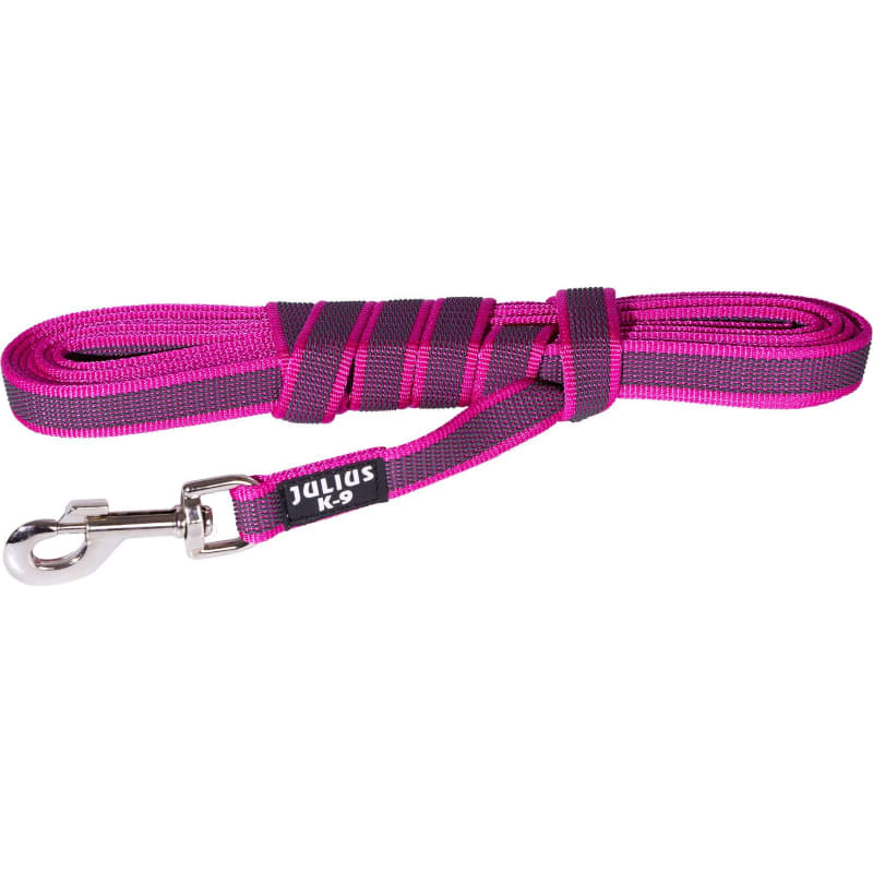 Julius-K9 Super Grip Leash Without Handle 20 mm/3 m Pink