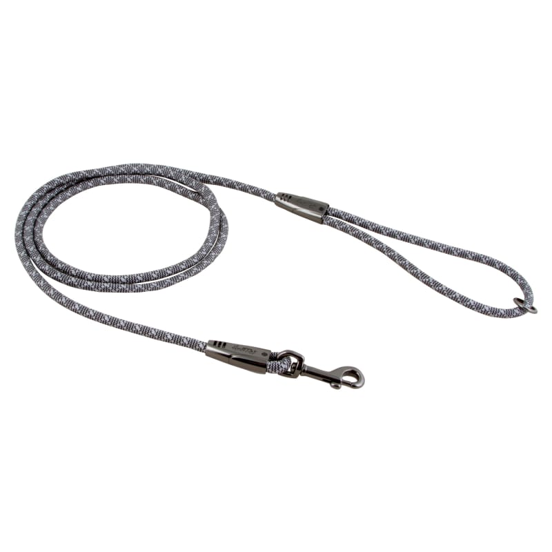 Hurtta Casual Rope Leash 180cm/8mm Ash/Raven