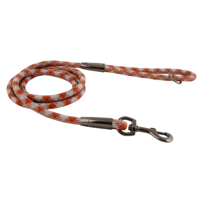 Hurtta Casual Rope Leash 180cm/11mm Ash/Cinnamon