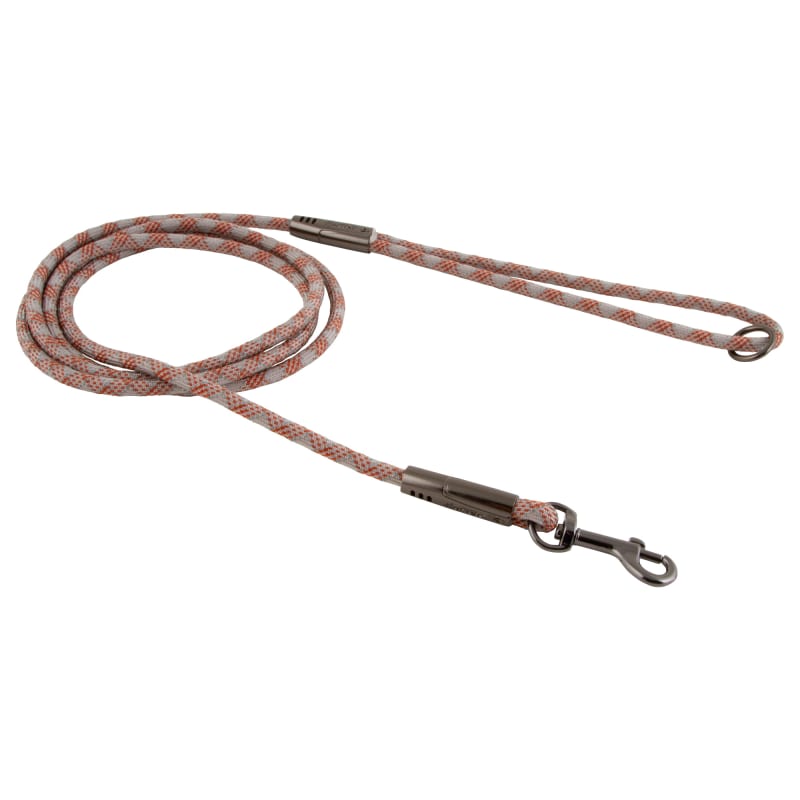 Hurtta Casual Rope Leash 180cm/6mm Ash/Cinnamon