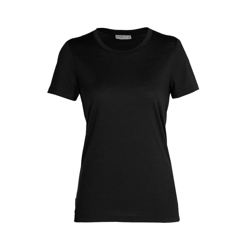 Icebreaker Women’s Merino Tech Lite II Short Sleeve T-Shirt Black