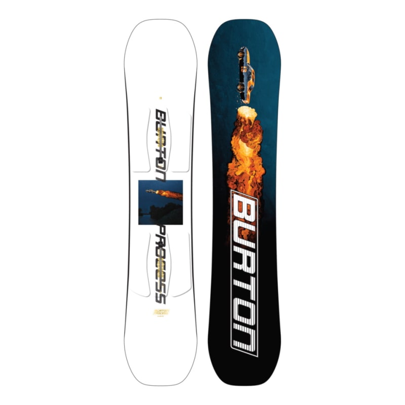 Burton Kids’ Process Smalls Flat Top Snowboard NoColour