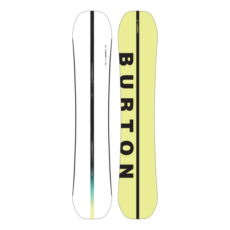 Burton Men’s Custom Camber Snowboard Yellow/White