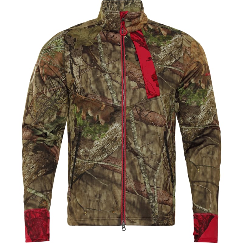 Härkila Men’s Moose Hunter 2.0 Fleece Jacket Mossy Oak Break-Up Country/Mossy Oak Red