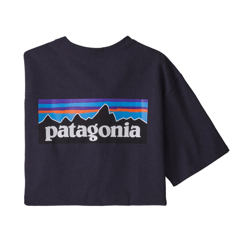 Patagonia Men’s P-6 Logo Responsibili-Tee Piton Purple