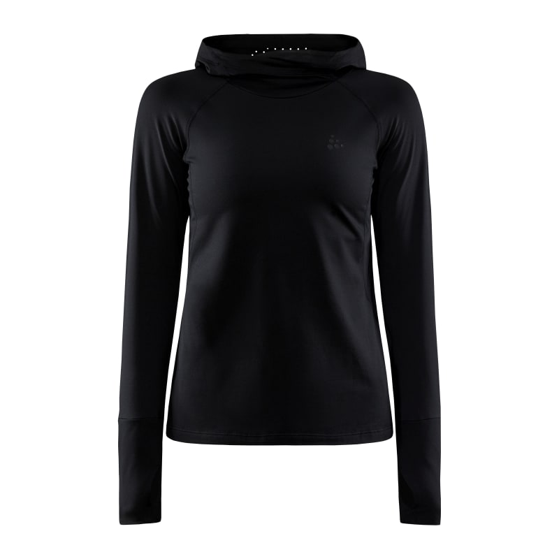 Craft Women’s Adv Charge Hooded Sweater Black