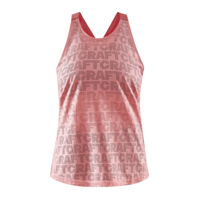 Craft Women’s Core Charge Logo Singlet Coral