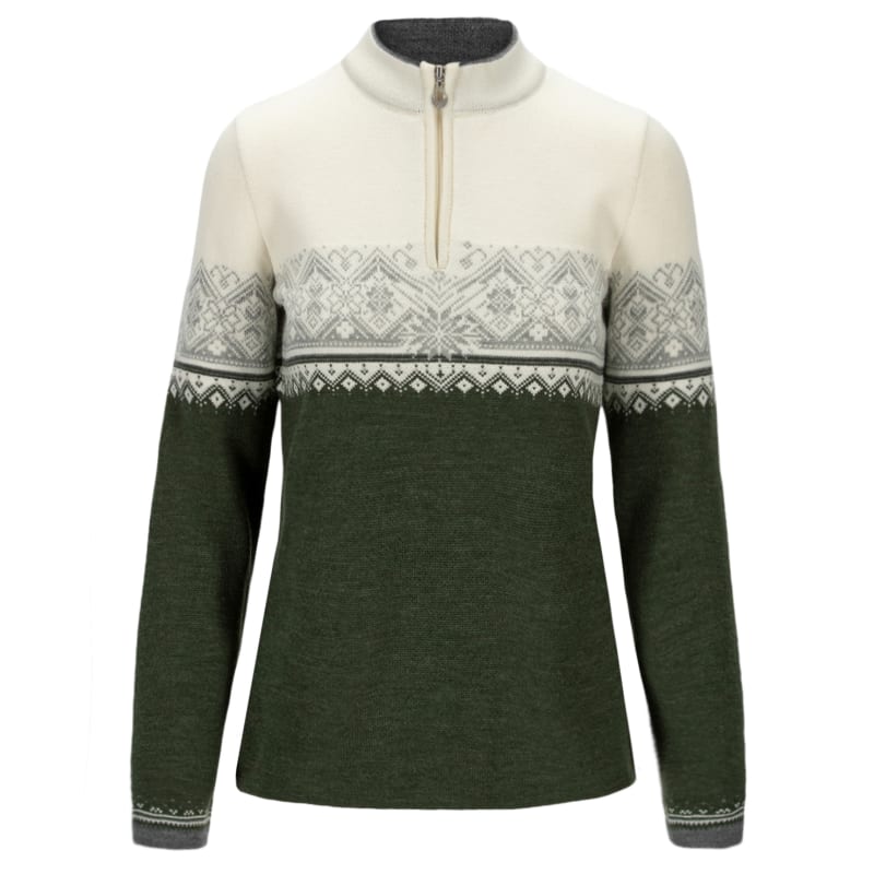 Dale of Norway Moritz Women’s Sweater Dark Green/Light Grey/White