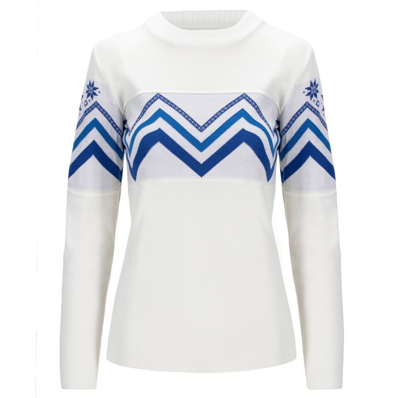 Dale of Norway Mount Shimer Women’s Sweater White/Ultra Marine/Cobalt