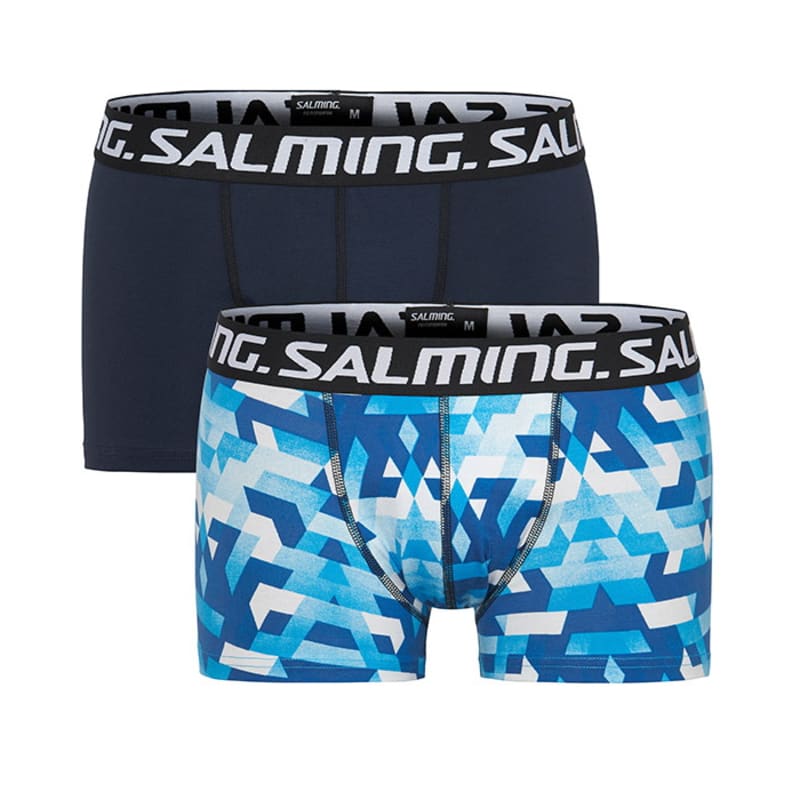 Salming Light 2-pack Boxer Navy/Blue printed