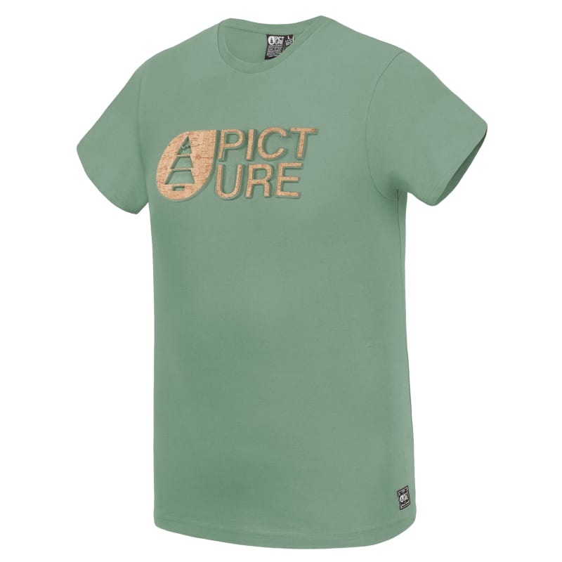 Picture Organic Clothing Men’s Basement Cork Tee Army Green