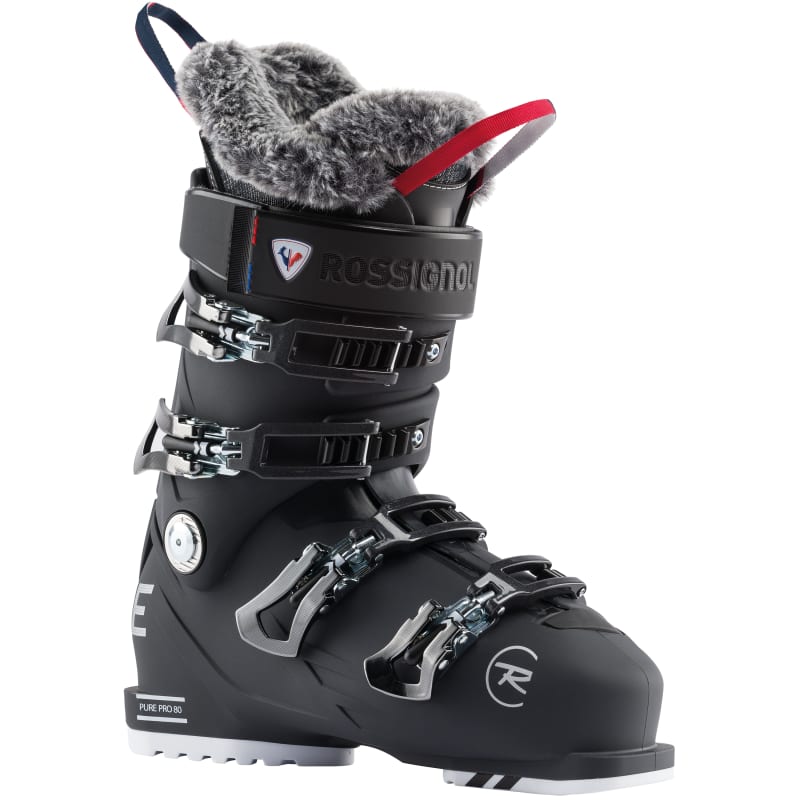 Rossignol Women’s On Piste Ski Boots Pure Pro 80 Soft Black
