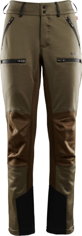 aclima WoolShell Pants Woman Capers/Dark Earth