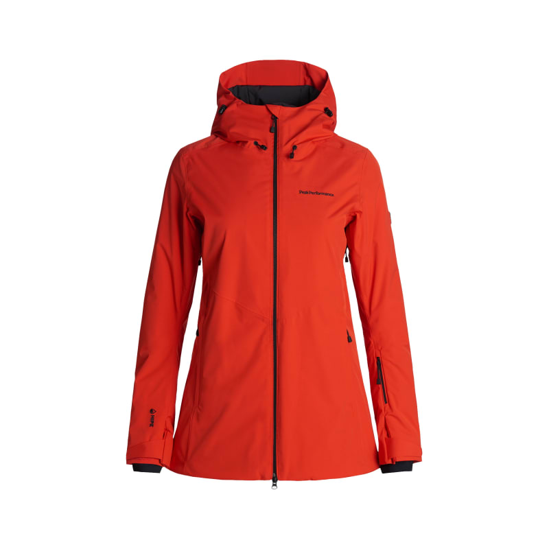 Peak Performance Women’s Anima Long Insulated 2L Jacket Racing Red