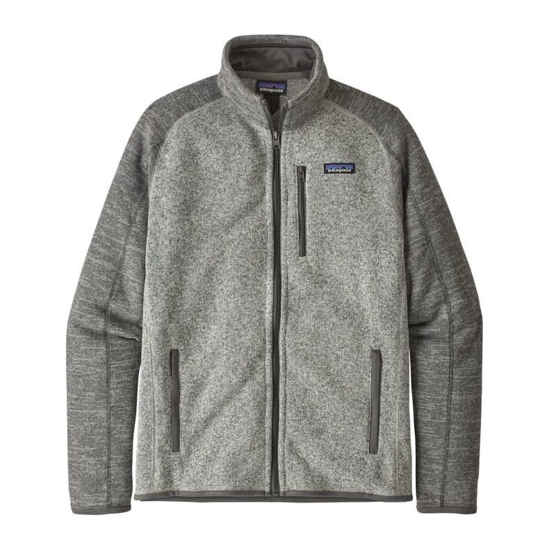 Patagonia Men’s Better Sweater Fleece Jacket Nickel W/Forge Grey