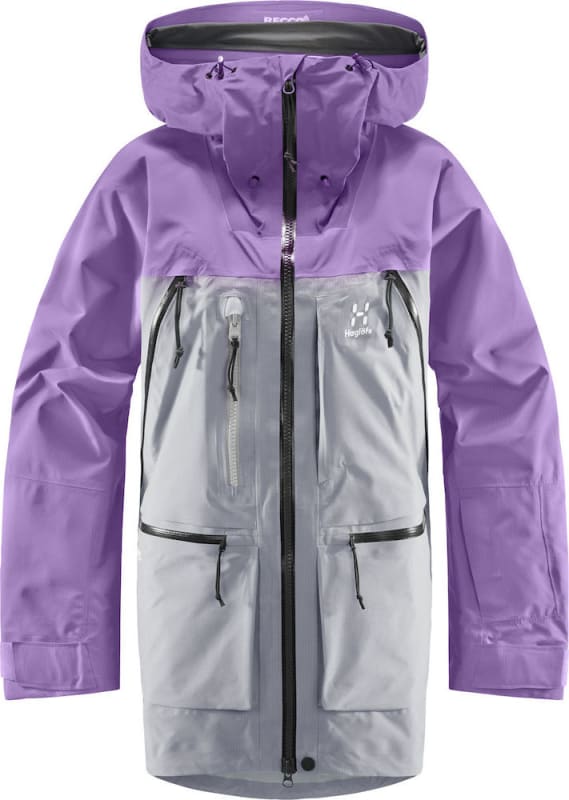 Haglöfs Vassi Gore-Tex Pro Jacket Women’s Concrete/Purple Ice