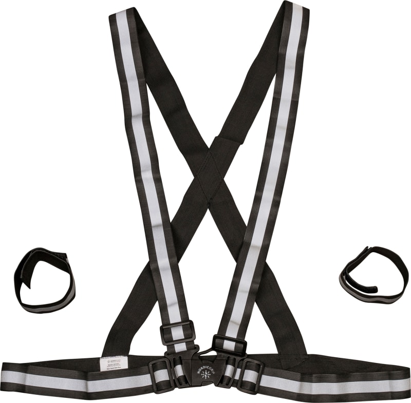 Nordic Grip Reflective Crossbelt Incl. 2 Arm Band
