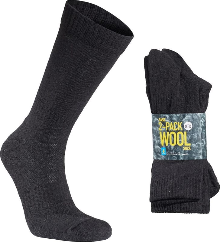 Seger Basic Wool Sock 2-pack