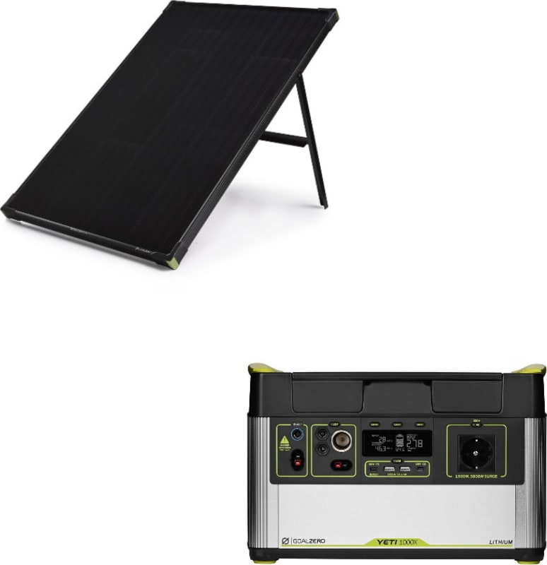 Boulder 100 Solar Panel + Yeti 1000X