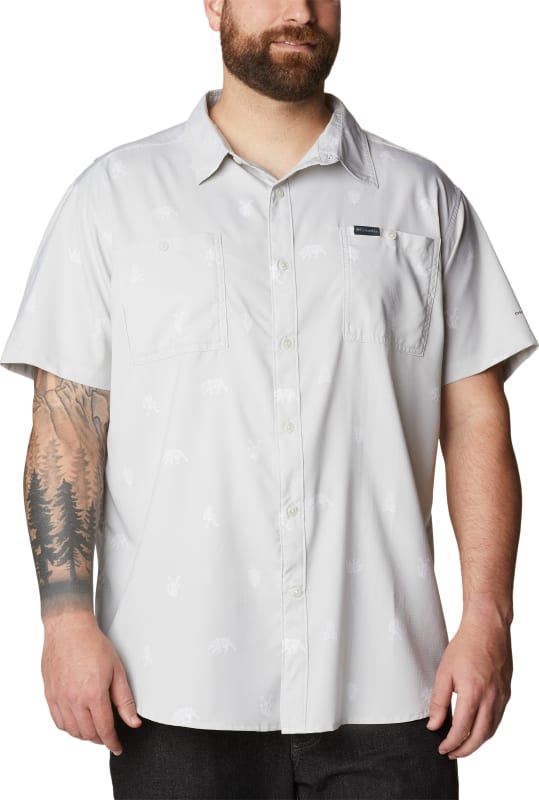 Men's Utilizer Printed Woven Shortsleeve Shirt