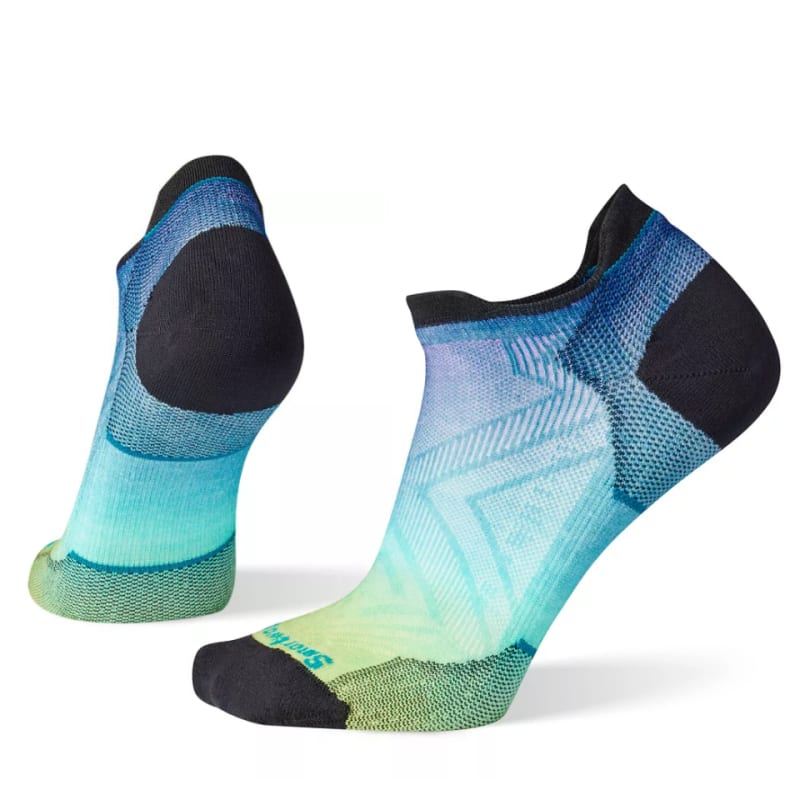 Women’s Run Zero Cushion Ombre Print Low Ankle Socks
