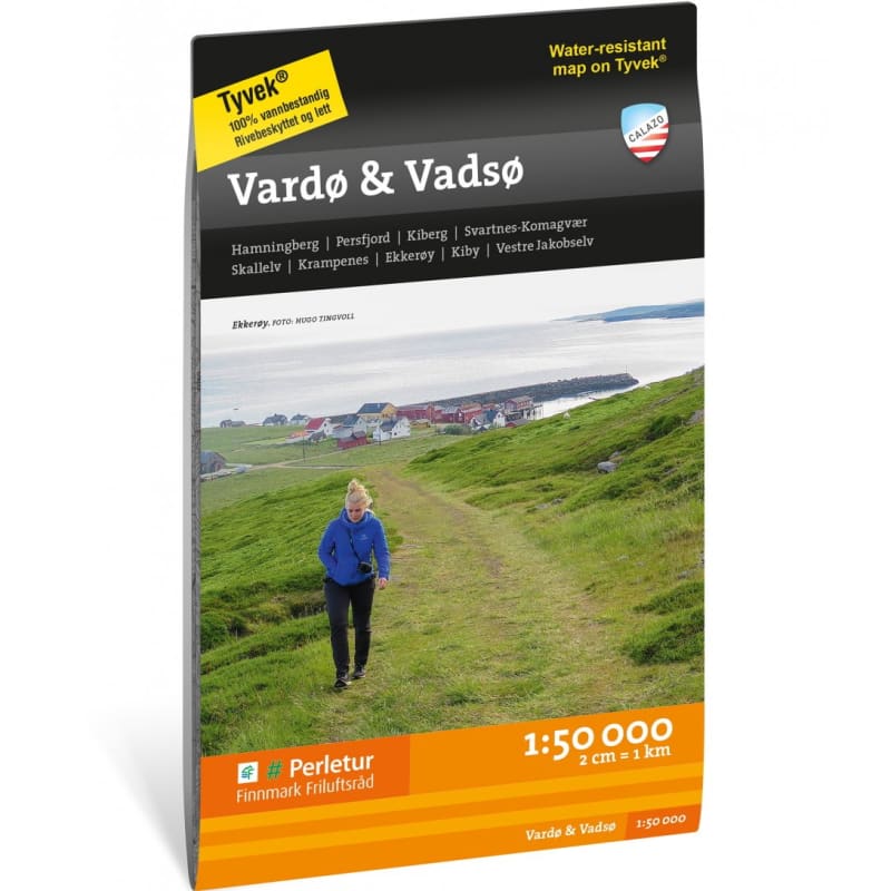 Calazo förlag Turkart Vardø & Vadsø 1:50.000