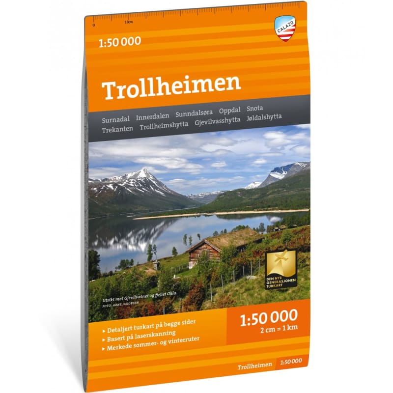 Turkart Trollheimen 1:50 000