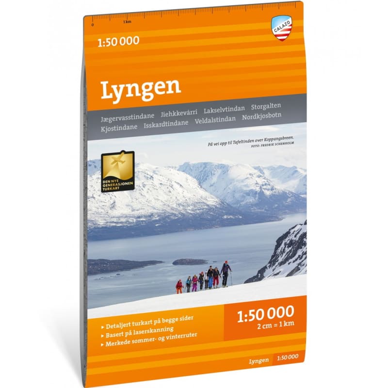 Turkart Lyngen 1:50 000