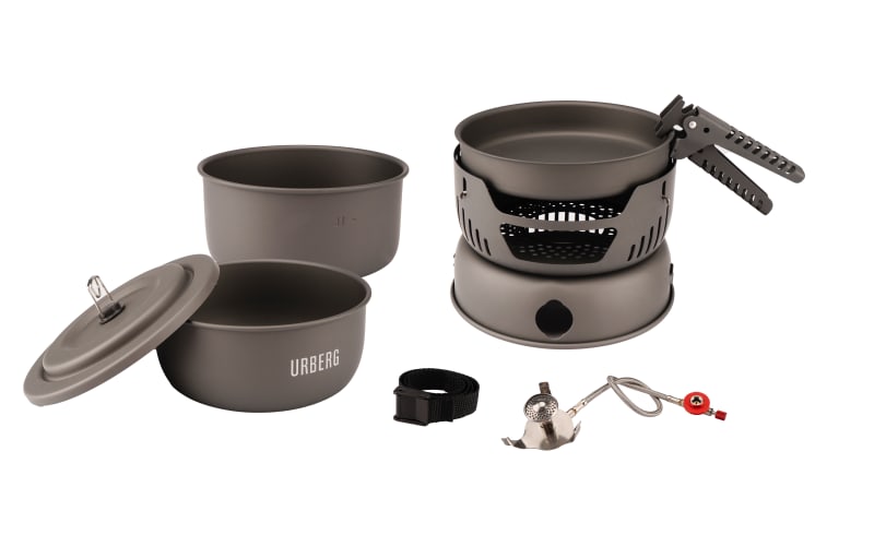 Urberg Rogen Camping Stove With Gas Burner