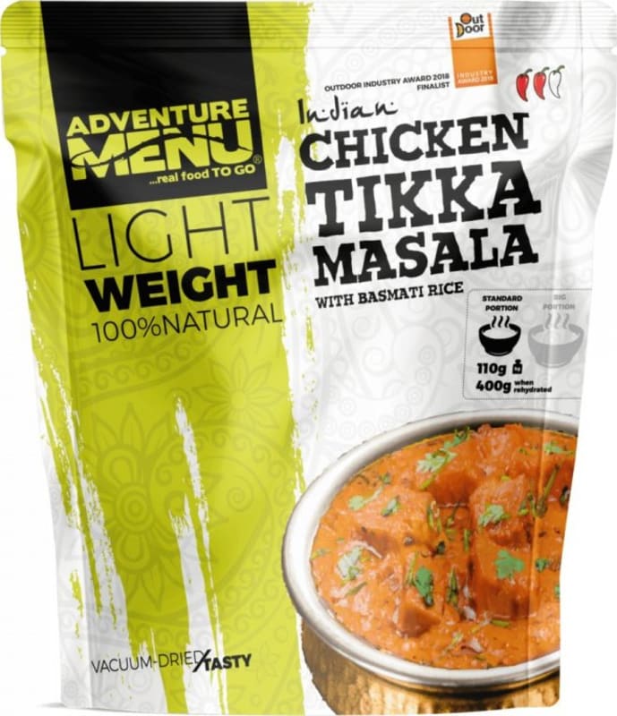 Adventure Menu Chicken Tikka Masala with Basmati Rice