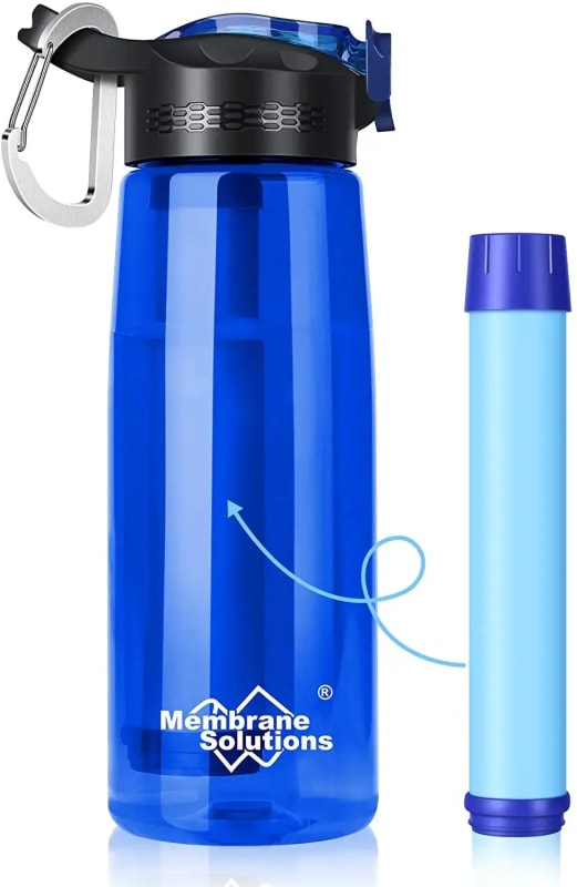 Membrane Solution Water Filter Bottle