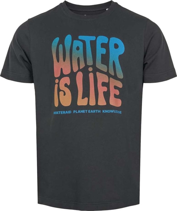 Men’s Wateraid Water Is Life Regular T-Shirt Big Front Print
