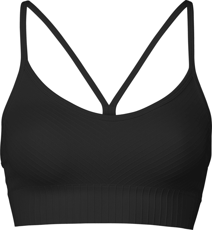 Women’s Seamless Graphical Rib Sports Top