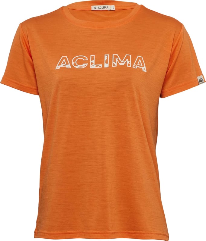 aclima Women’s LightWool Classic Tee Logo
