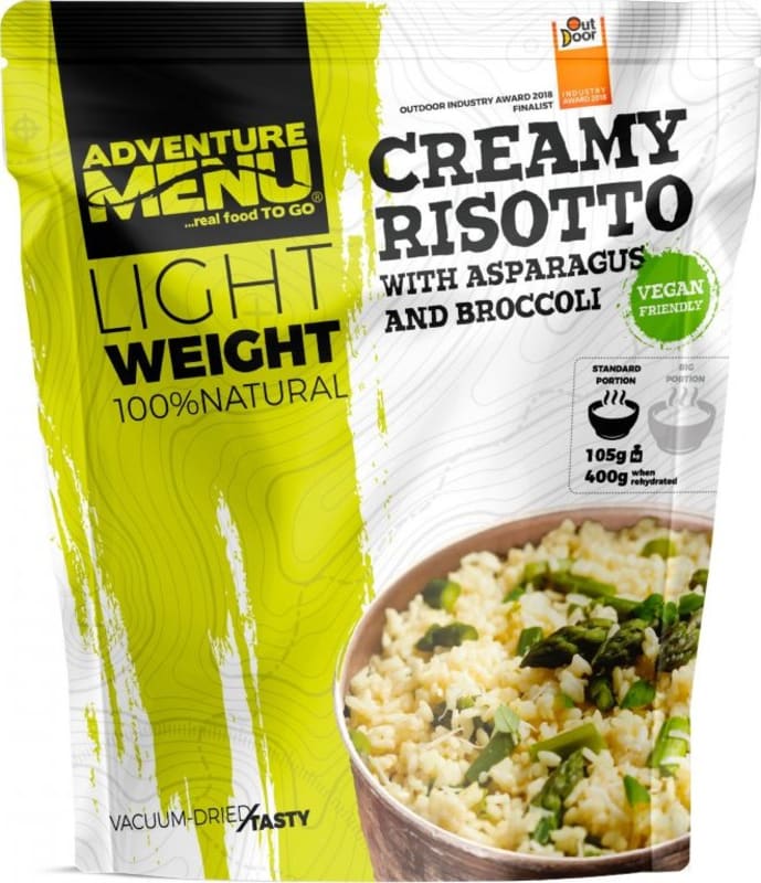 Creamy Risotto With Asparagus and Broccoli (Large Portion)