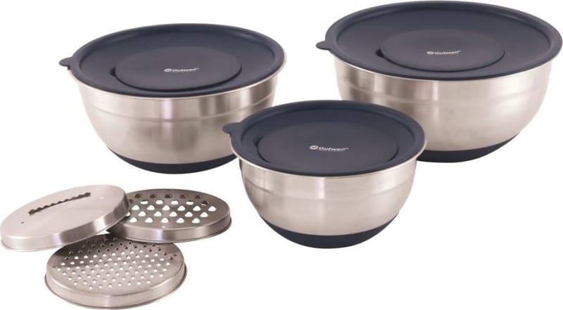 Outwell Chef Bowl Set With Lids & Graters