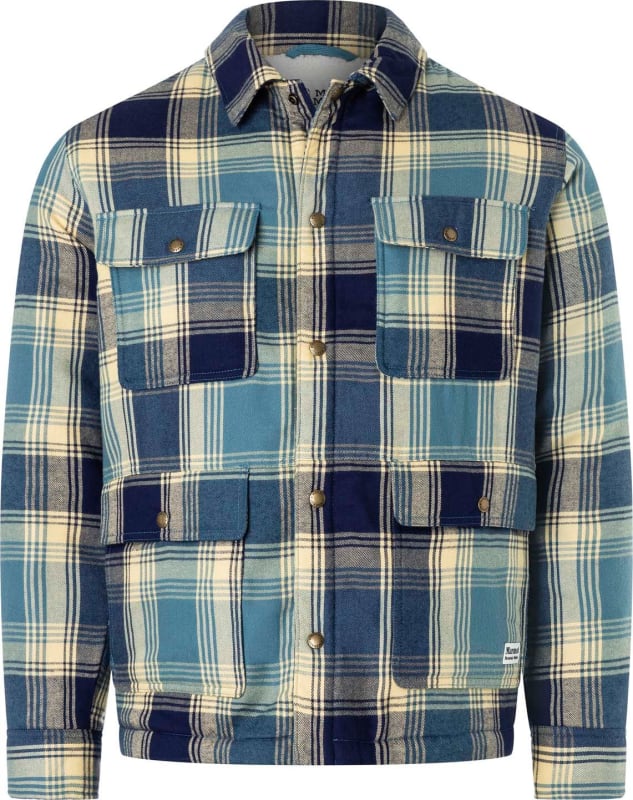 Men’s Ridgefield Sherpa Flannel Shirt Jacket