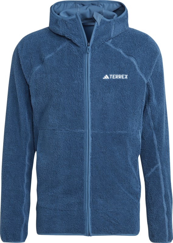 Men’s Terrex Techrock Reversible High-Pile-Fleece Hooded Jacket