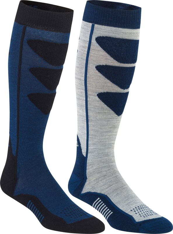Bula Unisex Alpine Ski Sock 2-Pack