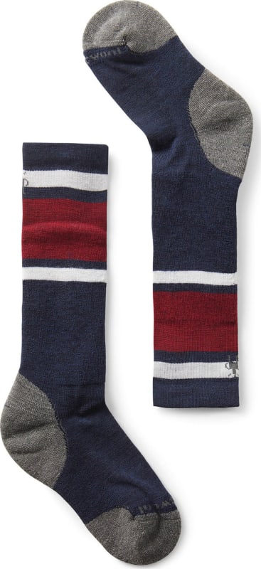 Kids’ Wintersport Full Cushion Stripe OTC Socks