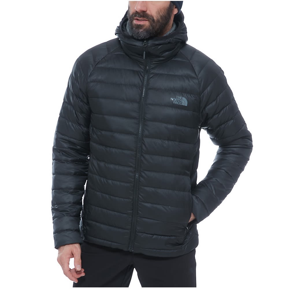 north face men's trevail hooded jacket